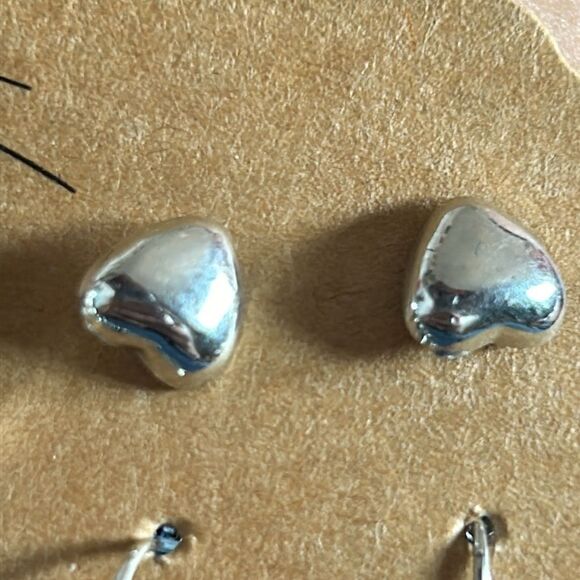 Heart earrings - Picture 1 of 2